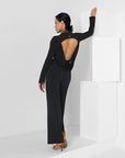 Button Up Drape Blouse