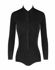 Button Up Drape Blouse