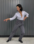 Classic Pleat Unisex Dance Pants by L.O.A.D