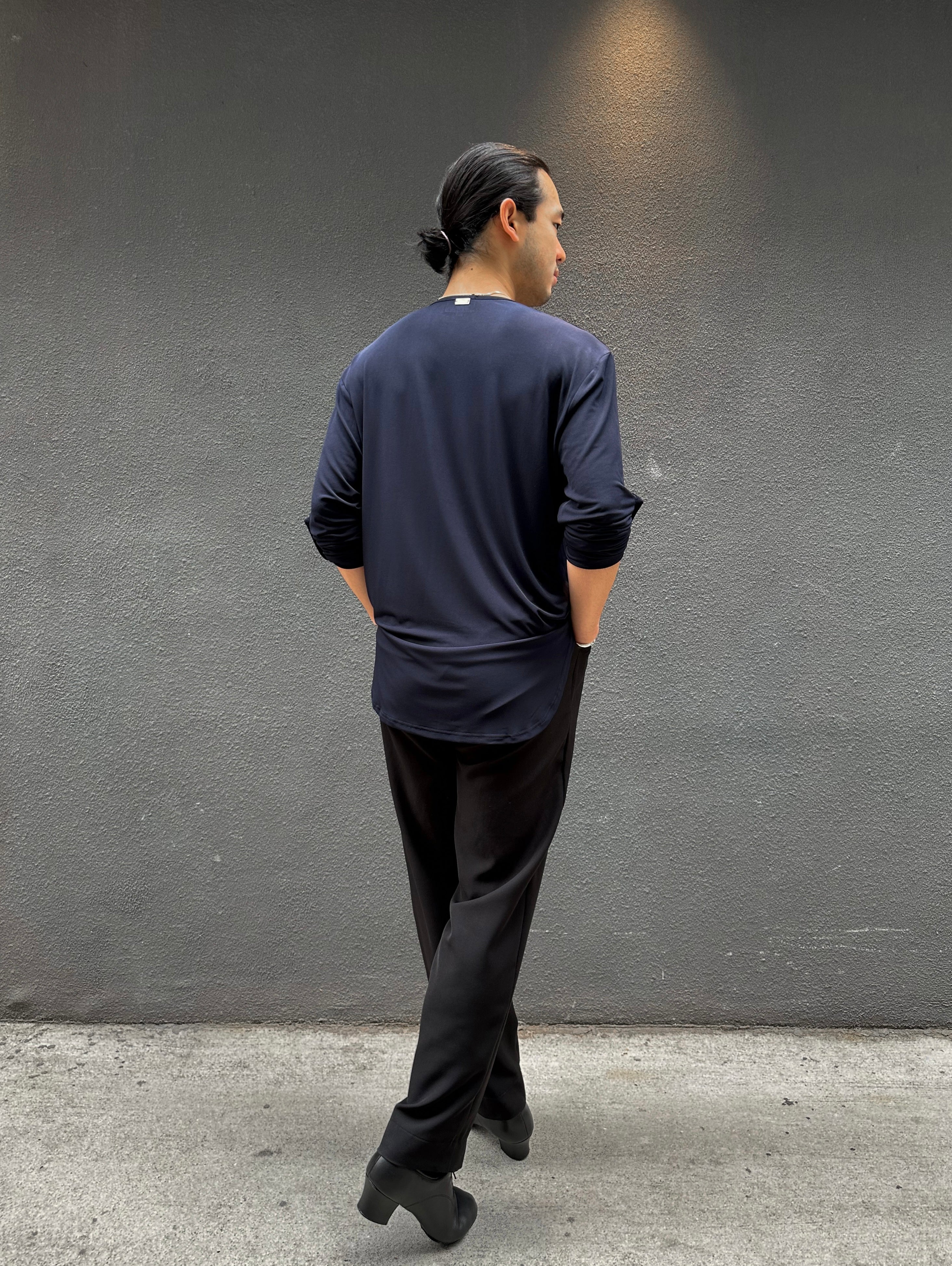 Loose Fit V Neck Shirt