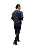 Loose Fit V Neck Shirt by LOAD