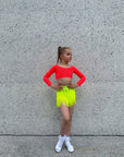 Kids Long Sleeved Crop Top