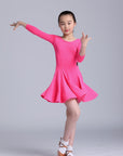 23232Z Girls Pink Competition Dress