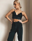 Classic Pleat Unisex Pants Long