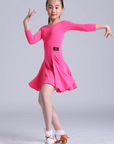 23232Z Girls Pink Competition Dress