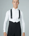 23101S Competition Ballroom Shirt with Low  Collar