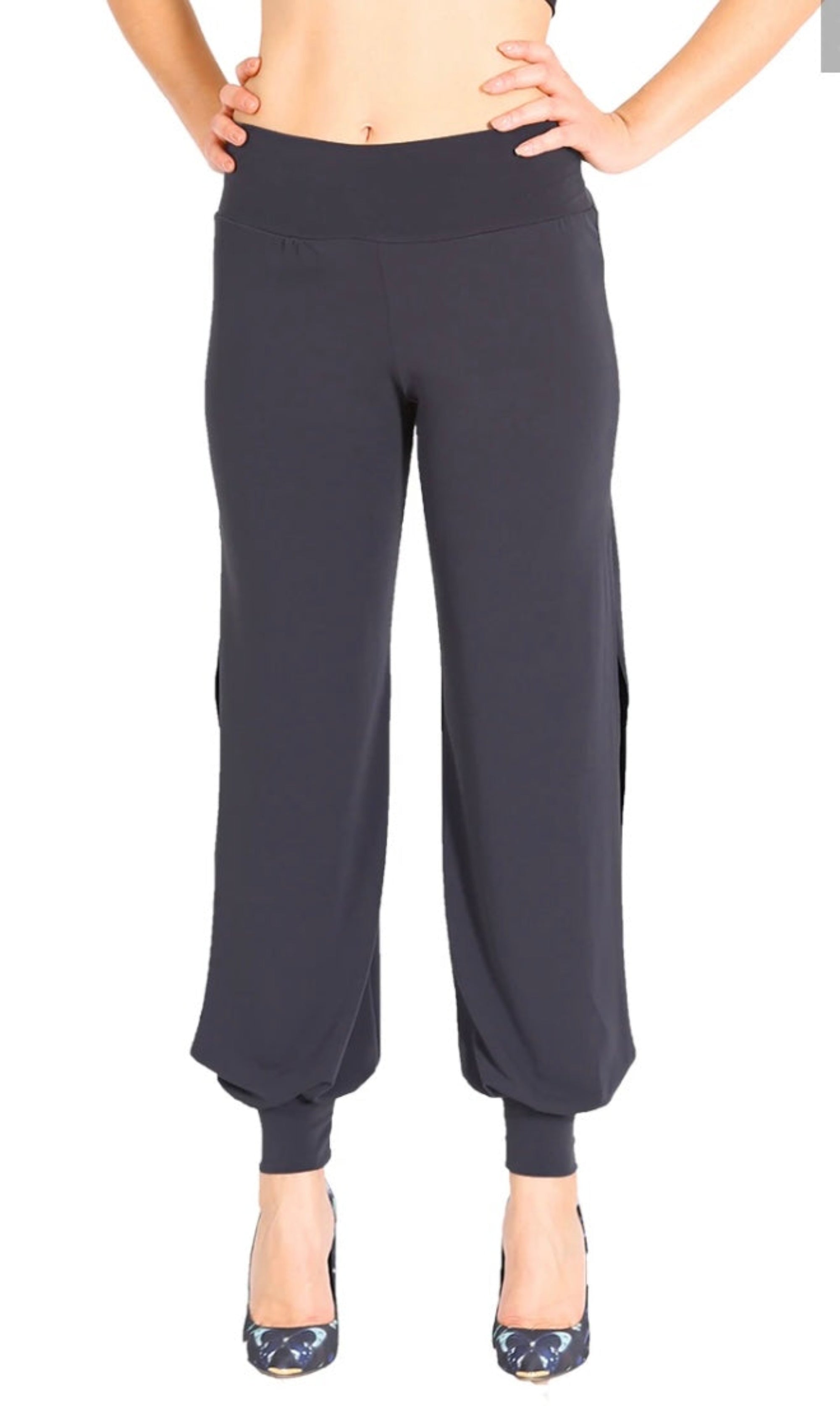 Babucha Pants with Side Slits