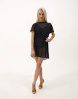 Oversized Net Dance T-shirt