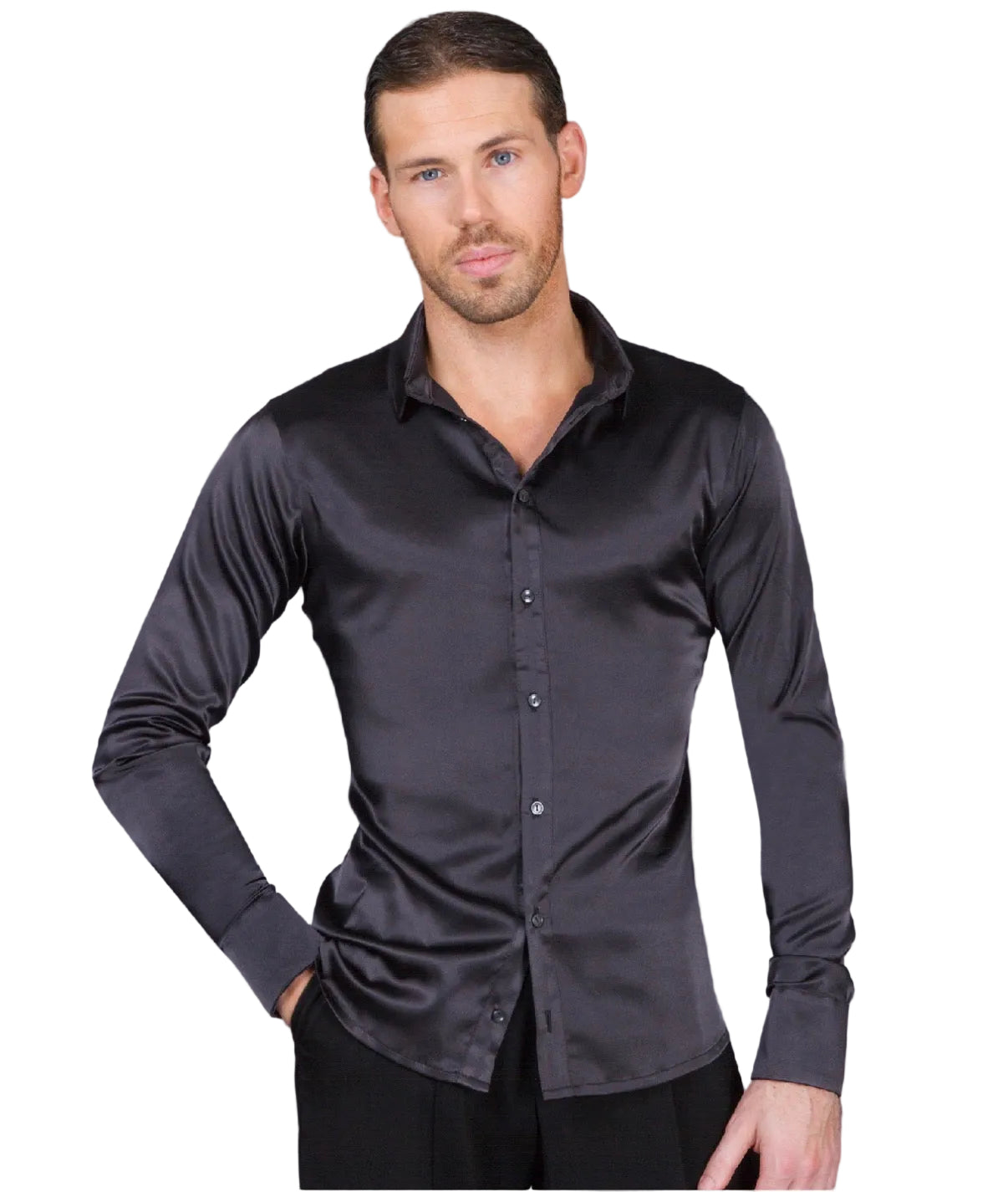 4026 Outside Satin Shirt