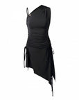 Dasha Drawstring Dress by Michael Chen