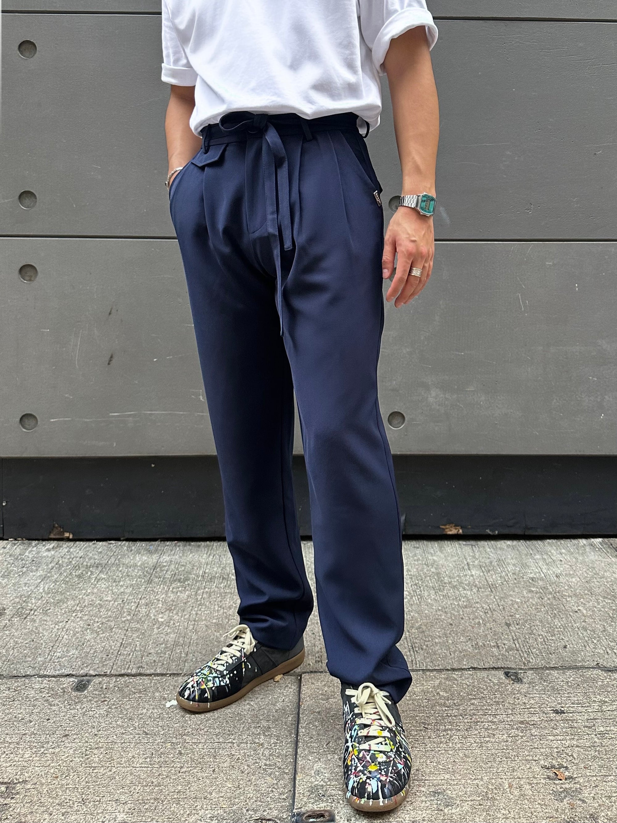 Classic Pleat Unisex Dance Pants by L.O.A.D