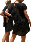 Oversized Net Dance T-shirt