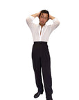 Pleated Waist Dance Pants by LOAD
