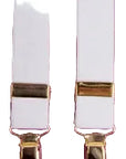 1 inch - 25mm Gilt clip-on braces from DSI